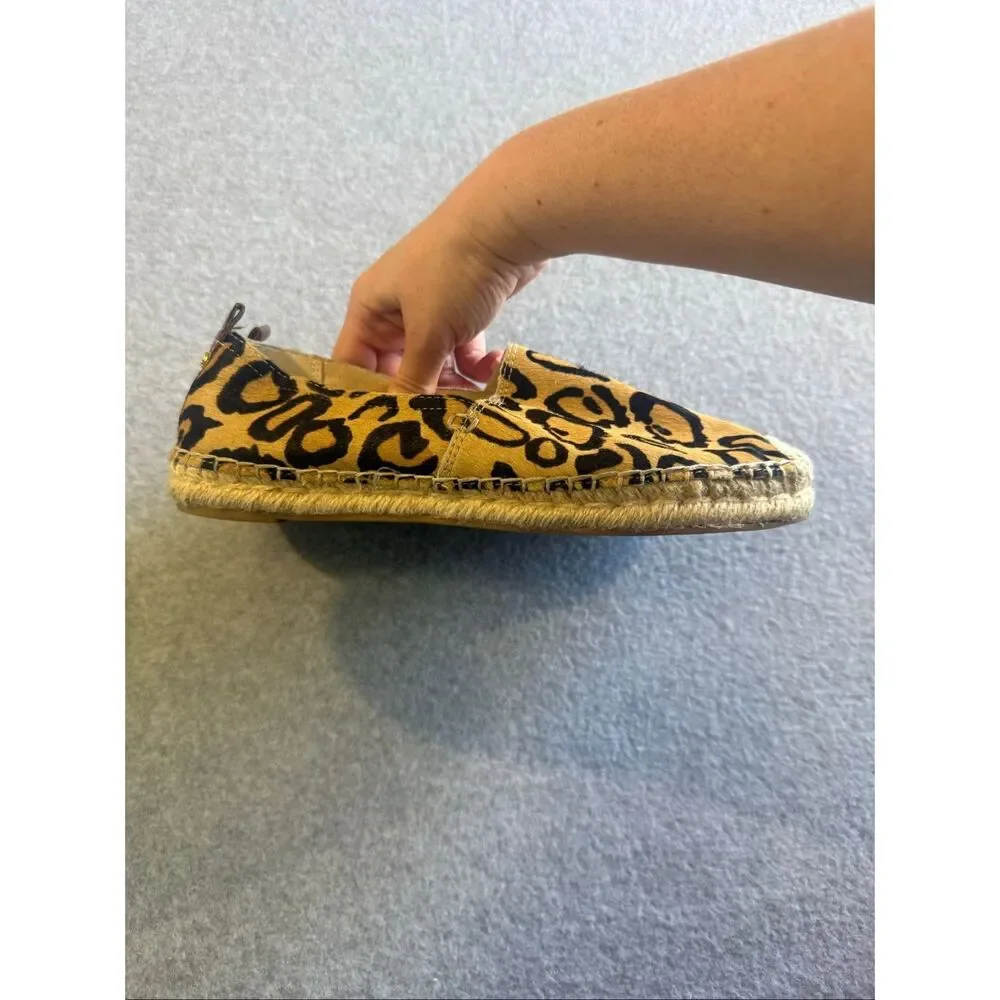 Sam Edelman Khloe leopard print espadrilles 7.5